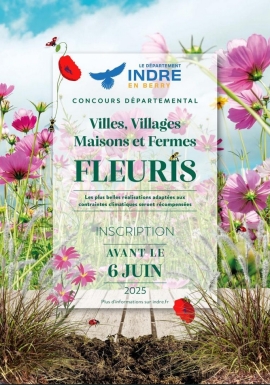 Concours Départemental des Villes, Villages, Maisons et Fermes Fleuris 2024