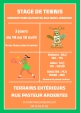 Stage de tennis