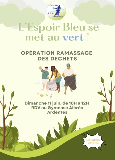 Opération ramassage des déchêts
