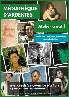 Atelier créatif à la Médiathèque