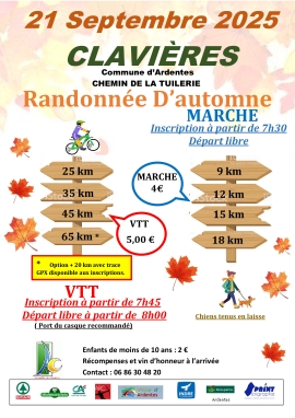 Randonnée d&#039;Automne de l&#039;Assemblée de Clavières