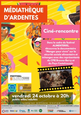 Ciné-Rencontre à la médiathèque d&#039;Ardentes